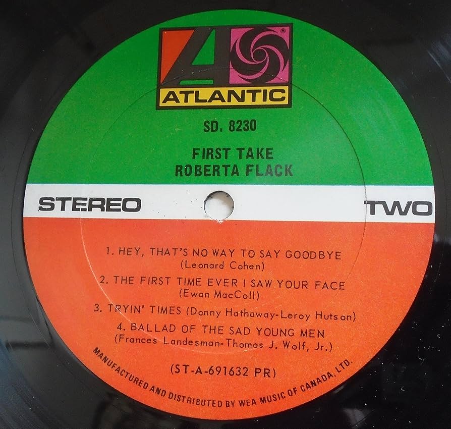 ROBERTA FLACK 【FIRST TAKE 】　輸入名盤 SD 8230 Roberta Flack- First Take Atlantic SD 8230 LP | eBay